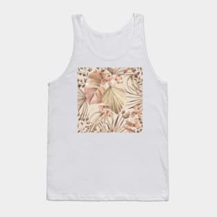 Summer seamless Flowers Tank Top